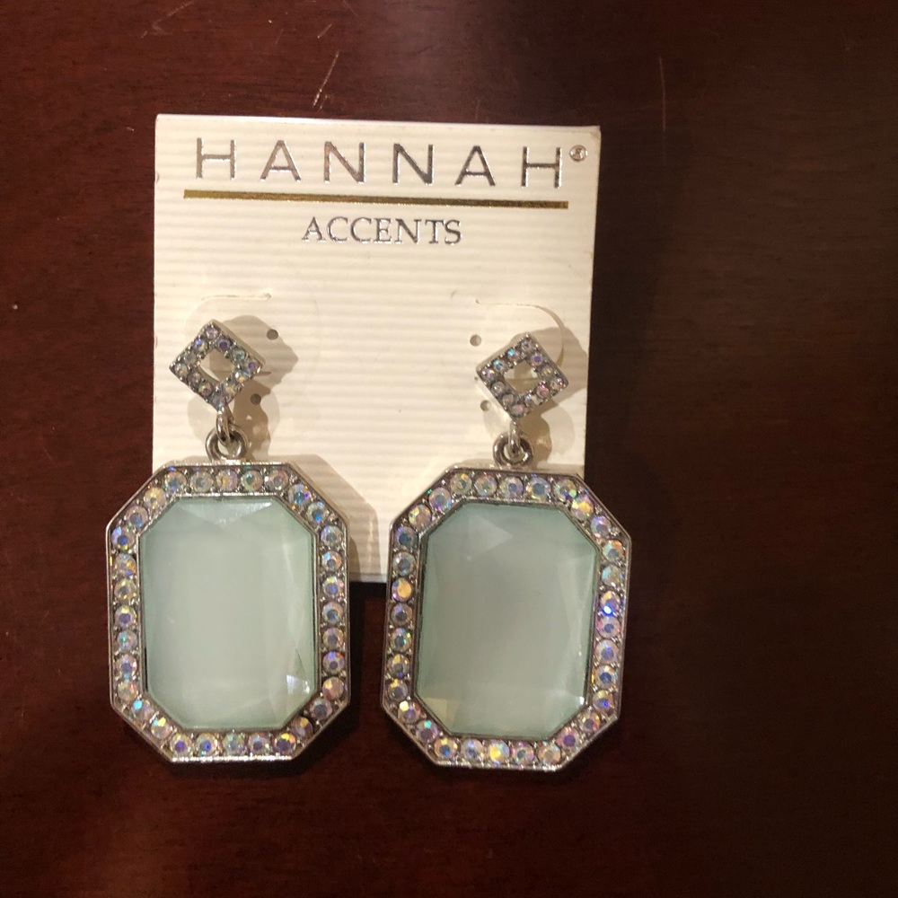 Blue earrings